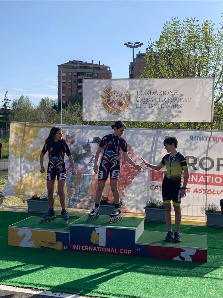 Pattinaggio Velocità: L’International Cup 2023 di Terni va alla Debby Roller Team